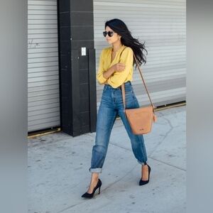 New Lucky Brand Drew High Waist Mom Jeans